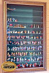 Витрина для минифигурок Лего, 80 см x 50 см, вертикальная